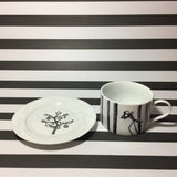 Hand Drawn Nightmare Tea Cup