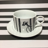 Hand Drawn Nightmare Tea Cup