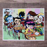 X-Men Classroom- Art Print