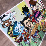 X-Men Classroom- Art Print