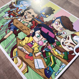 X-Men Classroom- Art Print