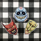 Noh Lock, Shock and Barrel Mask- sticker pack