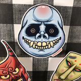 Noh Lock, Shock and Barrel Mask- sticker pack