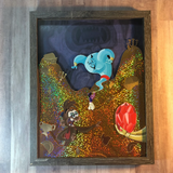 Friend Like Me- Hand Made Shadow Box- 11"X14"- Framed