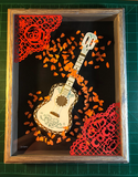 Recuerdame- COCO- Hand Made Shadow Box- 11"X14"