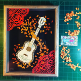 Recuerdame- COCO- Hand Made Shadow Box- 11"X14"