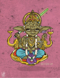 Yoda Ganesh- Art Print