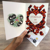 Ghibli Love Card & Bonus Sticker