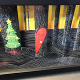Jack's Discovery- Shadow Box- 7"X19"- Framed