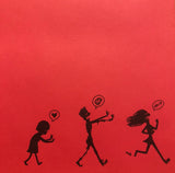 Fan Fiction Love Card & Bonus Sticker