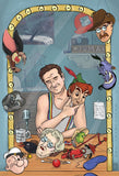 Funny Guy Blanket, A Tribute to Robin Williams- Blanket