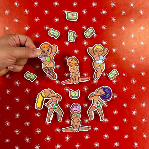 Ginger Snatch Tarts - Sticker Set