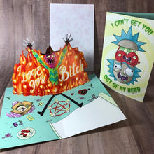 Load image into Gallery viewer, I Love You B**ch!- Love Card- Scary Terry