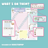 Daily Planner Printable- PDF Digital Download