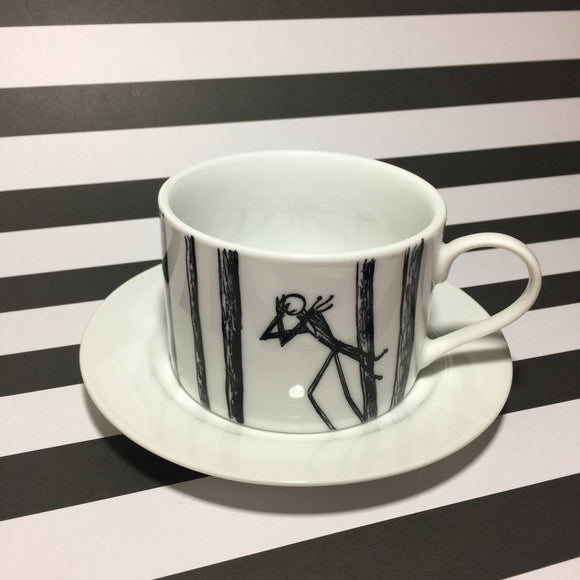 Hand Drawn Nightmare Tea Cup