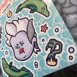 Ursula Cutie Sticker Sheet