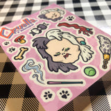 Cruella Cutie Sticker Sheet