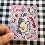 Cruella Cutie Sticker Sheet