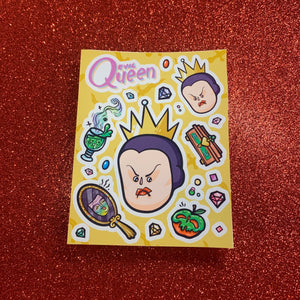 Evil Queen  Cutie Sticker Sheet