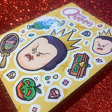 Evil Queen  Cutie Sticker Sheet