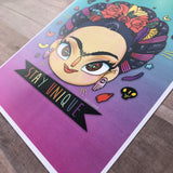 Unique Frida Kahlo- Art Print