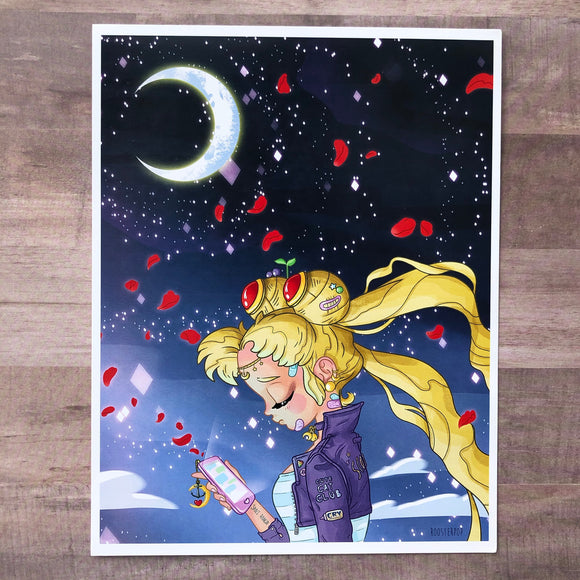 Sailor Screen Time- Art Print