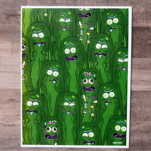 Pickles of Rick- Art Print