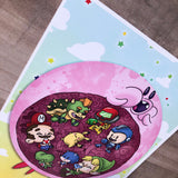 Kirby Nom Nom- Art Print