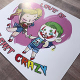 Crazy Lovers- Art Print