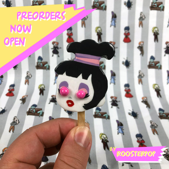 PRE-ORDER: LydiaPOP Hand Made Pin/Magnet