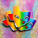 Texas Pride- Big Sticker