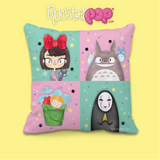 Ghibli Squares- Pillow