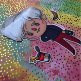 Cutie Andy Warhol- Sticker