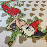 Mermaid Harley- Big Sticker