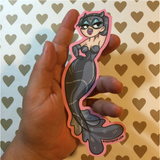 Mermaid CatWoman- Big Sticker
