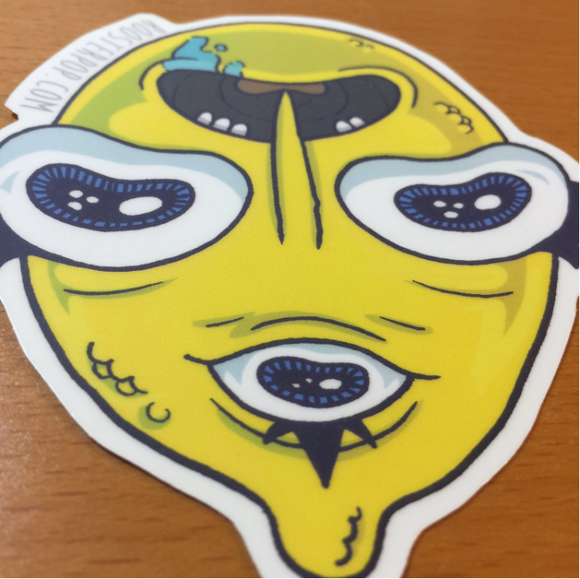 LemonGrab Sees All- Big Sticker