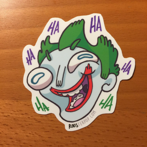 Funny Joker- Big Sticker