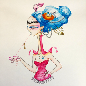 The Liar's Secret- Original Painting
