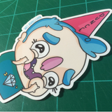 Funny Dunce- Big Sticker