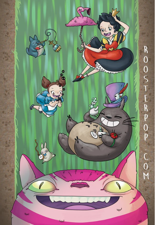 Mei in Wonderland- Art Print