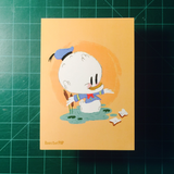 Mouse, Dog & Duck- Art Print