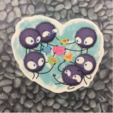 Soot Sprites Love Sticker- 5"X4"