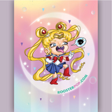 Sailor Moon- Rockin'- Art Print
