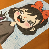 Kiki Cutie- Art Print