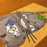 Totoro Cutie- Art Print