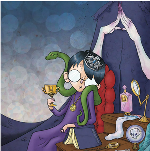 Harry and the Horcrux - Art Print