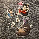 Alice and Totoro - Sticker Pack