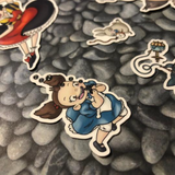 Alice and Totoro - Sticker Pack