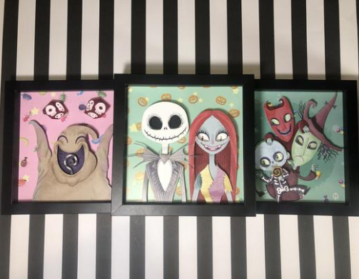 Lock, Shock and Barrel- shadow box