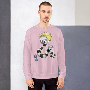 Beetle Buddies Sweatshirt Pink/Gray